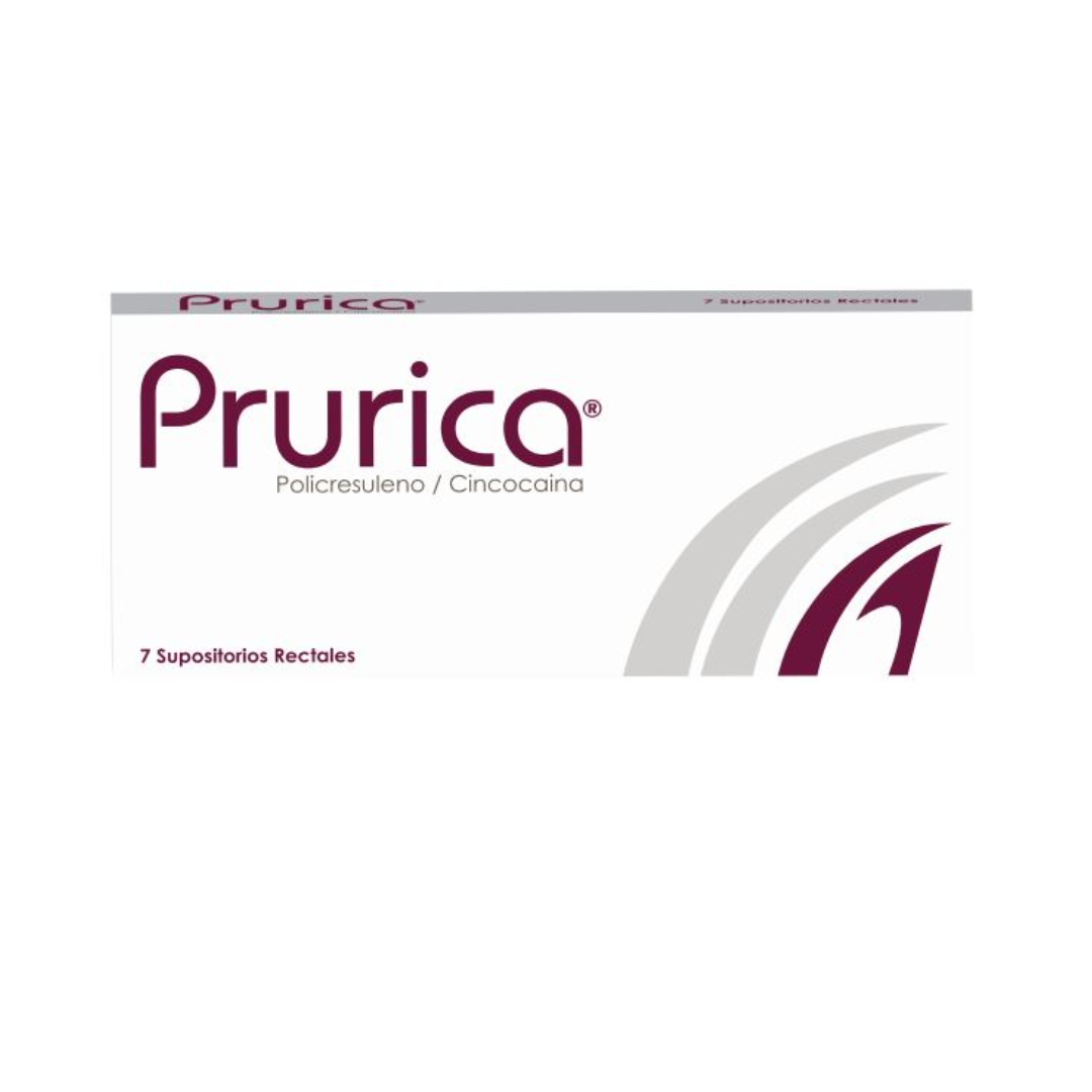 PRURICA POLICRESULENO CINCOCAINA SUPOSITORIO RECTAL X 7